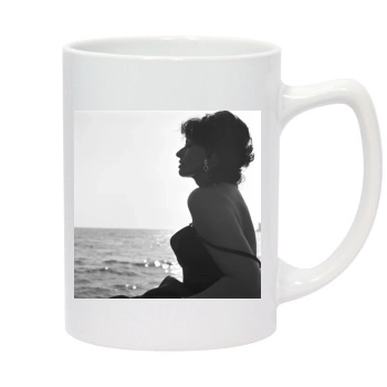 Sophia Loren 14oz White Statesman Mug