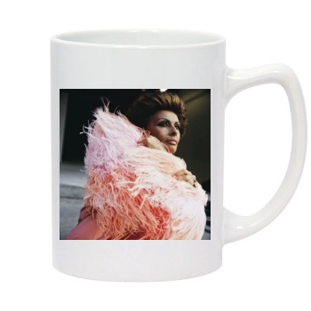 Sophia Loren 14oz White Statesman Mug