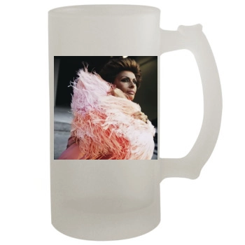 Sophia Loren 16oz Frosted Beer Stein