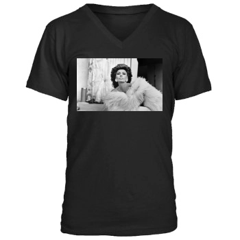 Sophia Loren Men's V-Neck T-Shirt