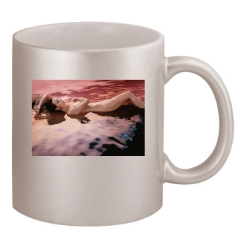 Minnie Driver 11oz Metallic Silver Mug