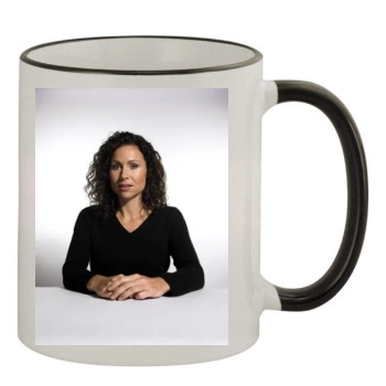 Minnie Driver 11oz Colored Rim & Handle Mug