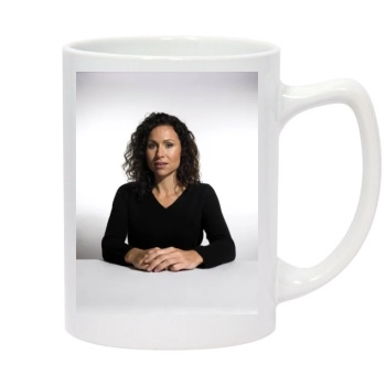 Minnie Driver 14oz White Statesman Mug