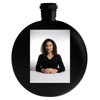 Minnie Driver Round Flask