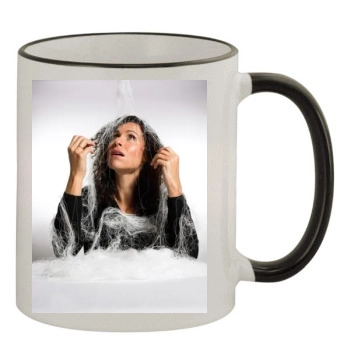 Minnie Driver 11oz Colored Rim & Handle Mug