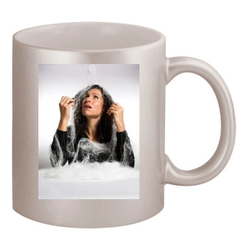 Minnie Driver 11oz Metallic Silver Mug