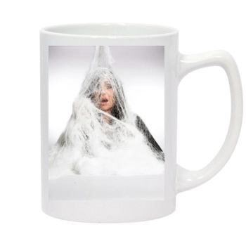 Minnie Driver 14oz White Statesman Mug