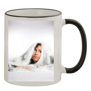 Minnie Driver 11oz Colored Rim & Handle Mug