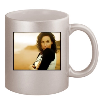 Minnie Driver 11oz Metallic Silver Mug