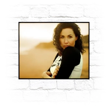 Minnie Driver Metal Wall Art