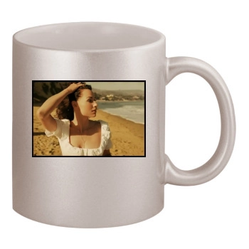 Minnie Driver 11oz Metallic Silver Mug