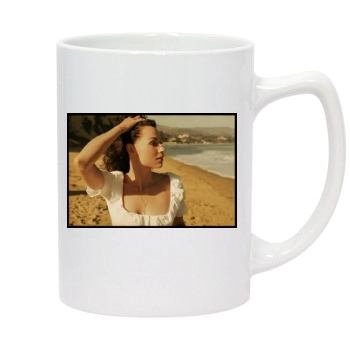 Minnie Driver 14oz White Statesman Mug