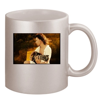 Minnie Driver 11oz Metallic Silver Mug