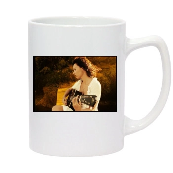 Minnie Driver 14oz White Statesman Mug