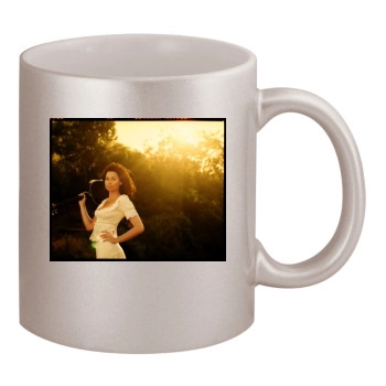 Minnie Driver 11oz Metallic Silver Mug