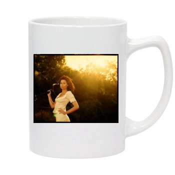 Minnie Driver 14oz White Statesman Mug