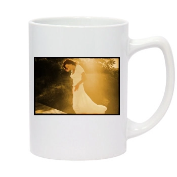 Minnie Driver 14oz White Statesman Mug