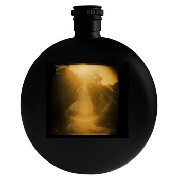 Minnie Driver Round Flask