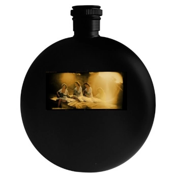 Minnie Driver Round Flask