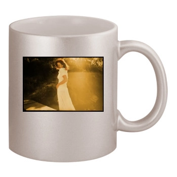 Minnie Driver 11oz Metallic Silver Mug