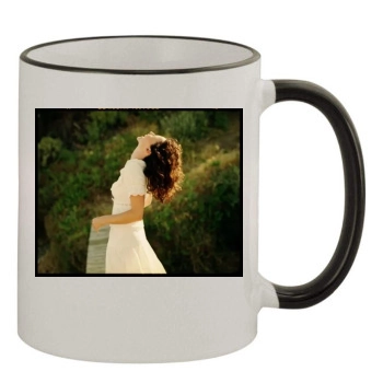 Minnie Driver 11oz Colored Rim & Handle Mug