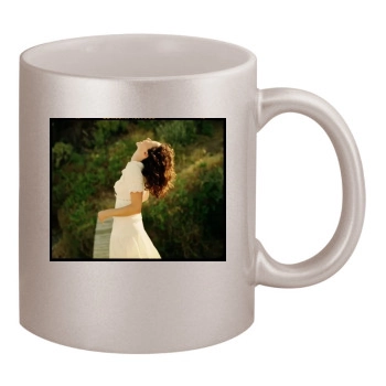 Minnie Driver 11oz Metallic Silver Mug