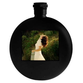 Minnie Driver Round Flask