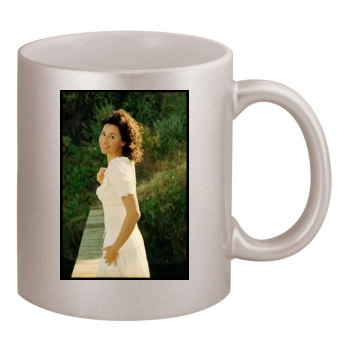 Minnie Driver 11oz Metallic Silver Mug