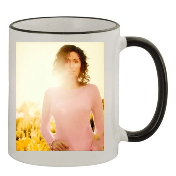 Minnie Driver 11oz Colored Rim & Handle Mug