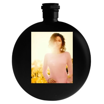 Minnie Driver Round Flask