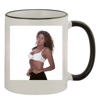 Minnie Driver 11oz Colored Rim & Handle Mug