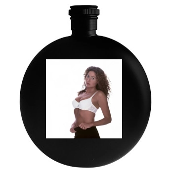 Minnie Driver Round Flask