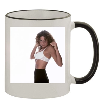 Minnie Driver 11oz Colored Rim & Handle Mug