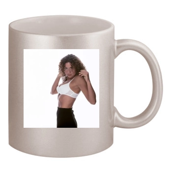 Minnie Driver 11oz Metallic Silver Mug