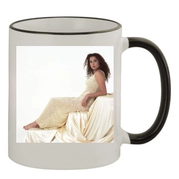 Minnie Driver 11oz Colored Rim & Handle Mug