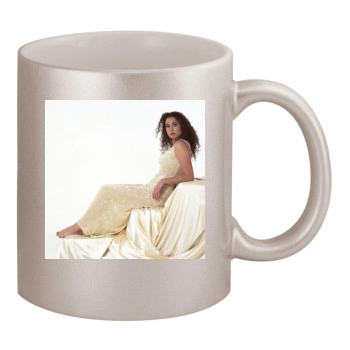 Minnie Driver 11oz Metallic Silver Mug