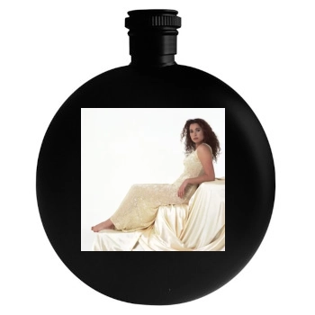 Minnie Driver Round Flask