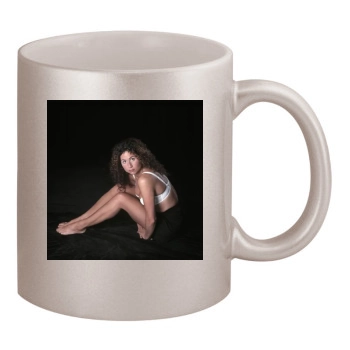 Minnie Driver 11oz Metallic Silver Mug