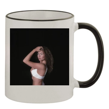 Minnie Driver 11oz Colored Rim & Handle Mug