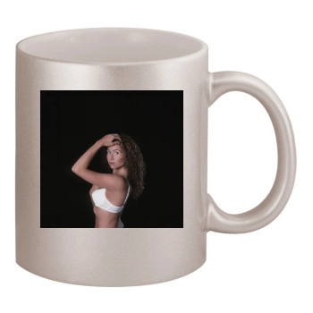 Minnie Driver 11oz Metallic Silver Mug