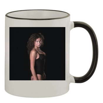 Minnie Driver 11oz Colored Rim & Handle Mug