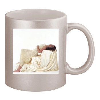 Minnie Driver 11oz Metallic Silver Mug