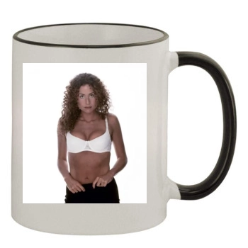 Minnie Driver 11oz Colored Rim & Handle Mug