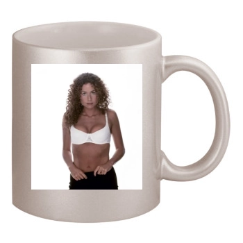 Minnie Driver 11oz Metallic Silver Mug