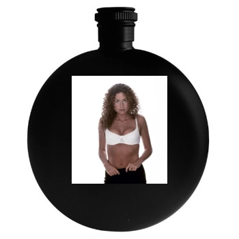 Minnie Driver Round Flask