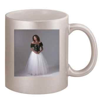 Minnie Driver 11oz Metallic Silver Mug