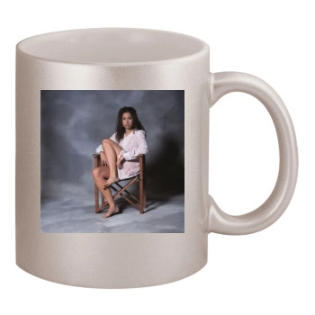 Minnie Driver 11oz Metallic Silver Mug