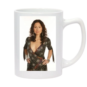 Minnie Driver 14oz White Statesman Mug