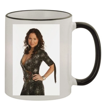 Minnie Driver 11oz Colored Rim & Handle Mug