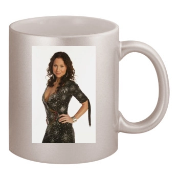 Minnie Driver 11oz Metallic Silver Mug